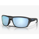 Oakley Split Shot Sunglasses Matte Black Frame Prizm Deep Water Polarized Lenses