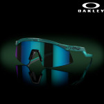 Oakley Hydra Prizm Sapphire Lenses Trans Artic Surf Frame Sunglasses