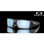 Oakley Heliostat Prizm Deep Water Polarized Lenses Matte Black Camo Frame Sunglasses