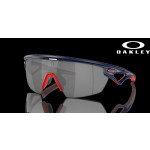 Oakley Sphaera Team USA Prizm Black Lenses Matte Navy Frame Sunglasses