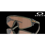 Oakley Latch Panel Prizm Tungsten Lenses Olive Ink Frame Sunglasses