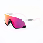 Oakley BXTR Sunglasses OO9280 White Frame Pink Lenses