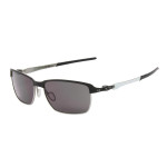 Oakley Men's Tinfoil Black Frame Gray Lens Rectangular 58mm Sunglasses