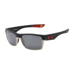 Oakley Men's Twoface Black Frame Silver Lens Rectangular 60mm Sunglasses