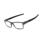 Oakley Unisex Marshal Gray Frame Transparent Lens Rectangular 53mm Glasses