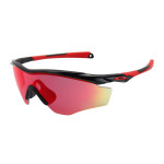 Oakley Men's M2 Frame Xl Black Frame Purple Lens Shield Sunglasses