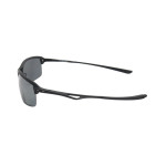 Oakley Men's Wiretap Black Frame Gray Lens Rectangular 61mm Polarized Sunglasses