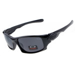 Oakley Ten sunglasses polished black frame gray iridium lens