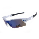 Oakley radar pitch sunglasses white black