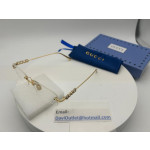 Gucci Gg1806o Women Gold Squared Eyeglasses 