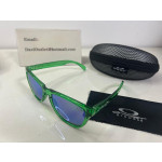 Oakley crystal green frogskins sunglasses Blue Lenses