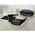 Oakley Oil Rig Sunglasses Matte Black Frame Gray Lenses
