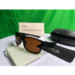 Oakley Men's TWOFACE Black Frame Brown Lens Rectangular 60mm Sunglasses