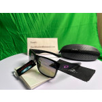 Oakley Men's Twoface Black Frame Purple Lens Rectangular 60mm Sunglasses