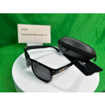 Oakley Unisex Holbrook Black Frame Gray Lens Rectangular 55mm Polarized Sunglasses