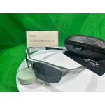 Oakley flak jacket gray sunglasses/Black Lens