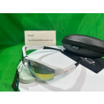 Oakley flak jacket sunglasses white / fire iridium