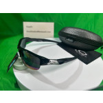 Oakley flak jacket sunglasses Black White / Multicolor lenses