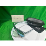 Oakley Men's HOLBROOK Blue Frame Green Lens Rectangular 55mm Sunglasses