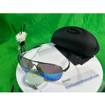 Oakley Crosshair Sunglasses Polarized Silver/Green