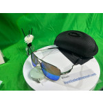 Oakley Crosshair Sunglasses Polarized Silver/Blue