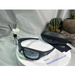 Oakley Unisex Valve Carbon Fiber Frame Gray Lens Rectangular 60mm Sunglasses