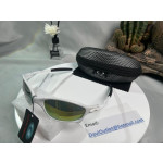 Oakley Juliet Sunglasses White Frame Gold Lenses