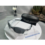 Oakley Juliet Sunglasses Silver Frame Light Gray Lenses