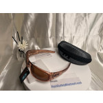 Oakley Men's Crankshaft Brown Frame Brown Lens Rectangular 60mm Polarized Sunglasses