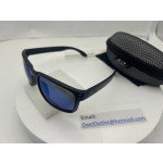 Oakley Unisex Holbrook Black Frame Blue Lens Rectangular 55mm Polarized Sunglasses