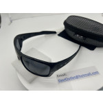 Oakley Men's Turbine Black Frame Gray Lens Rectangular 63mm Sunglasses