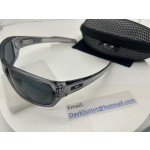 Oakley Men's Turbine Gray Frame Gray Lens Rectangular 65mm Polarized Sunglasses