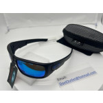 Oakley Crankshaft Sunglasses Black Frame Ice Iridium Lenses