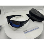 Oakley Fuel Cell Sunglasses Matte Black Frame Blue Lenses