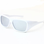 Oakley Chaminade Sunglasses White Frame Silver Lenses