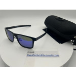 Oakley Holbrook Metal Sunglasses Black Frame Prizm Blue Lenses
