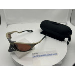 Oakley Plantaris Sunglasses Matte Sand Frame Prizm Brown Gradient Lenses
