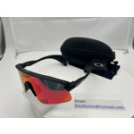 Oakley Stunt Devil OO9517 Prizm Road Black Sunglasses Red Lenses