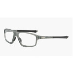 Oakley OX8080 A Crosslink Zero Transparent Grey Eyeglasses Clear Lenses