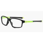 Oakley OX8080 A Crosslink Zero Black/Green Eyeglasses Clear Lenses