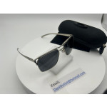 Oakley Holbrook TI Sunglasses Satin Chrome Frame Prizm Black Lenses