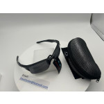 Oakley Unisex Half Jacket 2.0 Black Frame Gray Lens Rectangular 62mm Sunglasses