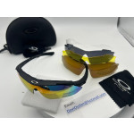 Oakley Wrap Around Half frame Sport Sunglasses with 4 Lenses