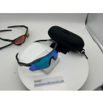 Oakley Radar&Acirc;&reg; Plate&acirc; Sunglasses Grey Frame Prizm Sky Blue Polarized Lenses