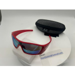 Oakley Batwolf sunglasses polished red / ice iridium