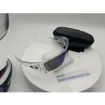 Oakley Batwolf sunglasses clear / ice iridium