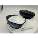 Oakley Men's Batwolf Black Frame Sky Blue Lens Shield Sunglasses