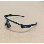 Oakley Men's Radar Ev Path Blue Frame Transparent Lens Sunglasses