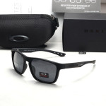 Oakley 3067 Fashion Trend Luxury Outdoor Sports Colorful Black Polarized Sunglasses Gray Lenses