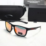 Oakley 3067 Fashion Trend Luxury Outdoor Sports Colorful Black Polarized Sunglasses Pink Lenses